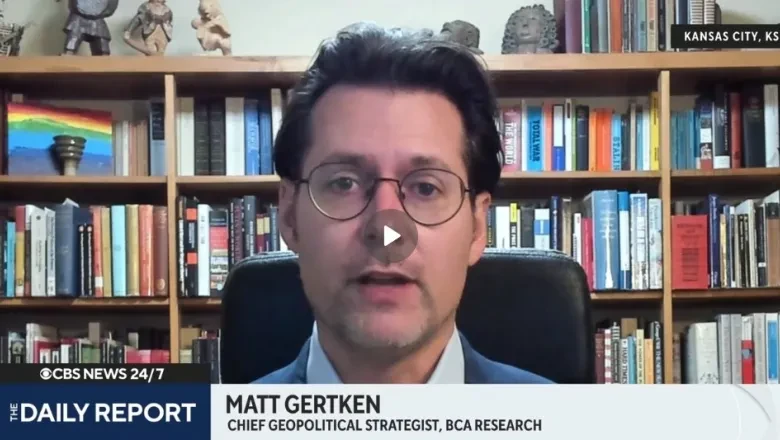 Matt Gertken joins CBS 'The Daily Report' to discuss Trump’s comments on stopping Iran's anti-government executions